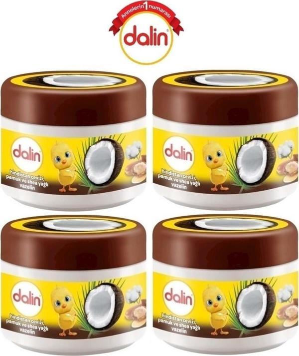 Dalin Vazelin 100Ml Hindistan Çevizi Pamuk Ve Shea Yağlı 4 Lü Set - Image 1