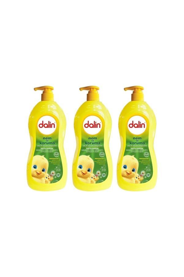 Dalin Nem & Koruma Saç Ve Vücut Şampuanı 700 Ml X 3 Adet - Image 1