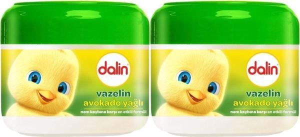 Dalin Vazelin 100Ml Nem Ve Koruma Avakado Yağlı (2 Li Set) - Image 1