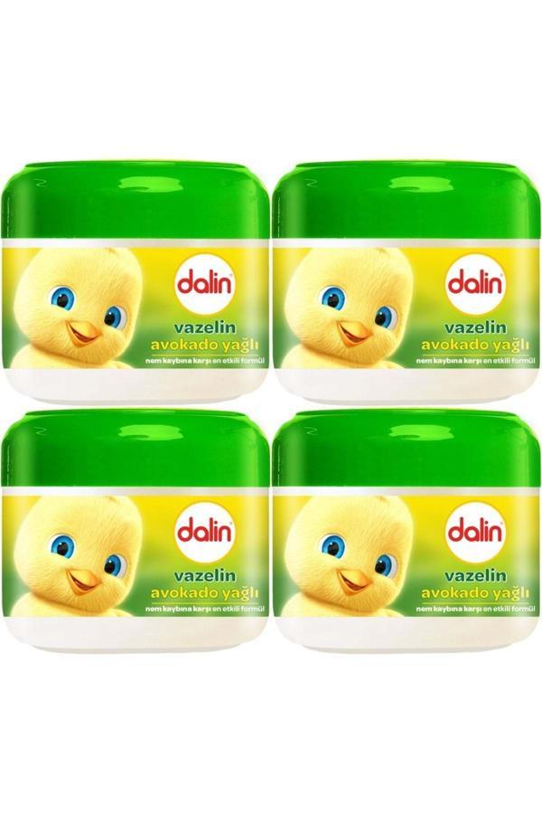 Dalin Vazelin 100Ml Nem Ve Koruma Avakado Yağlı (4 Lü Set) - Image 1