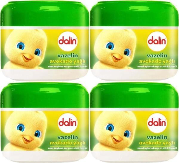 Dalin Vazelin 100Ml Nem Ve Koruma Avakado Yağlı (4 Lü Set) - Image 1