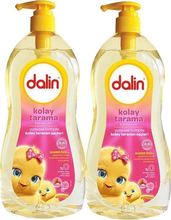 Dalin Badem Yağlı Kolay Tarama Şampuanı 700 Ml X 2 Adet - Image 1
