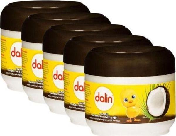 Dalin Vazelin Hindistan Cevizi Yağı 100Ml Avantajlı Paket X5 - Image 1