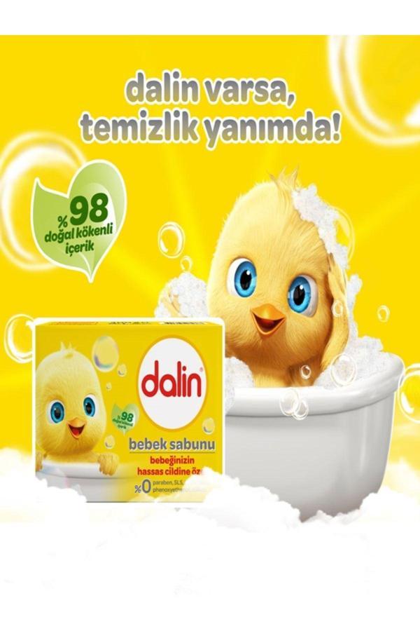 Dalin Bebek Sabunu 100 Gr, Bebeğinizin Hassas Cildine Özel - Image 1