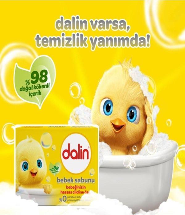 Dalin Bebek Sabunu 100 Gr, Bebeğinizin Hassas Cildine Özel - Image 1