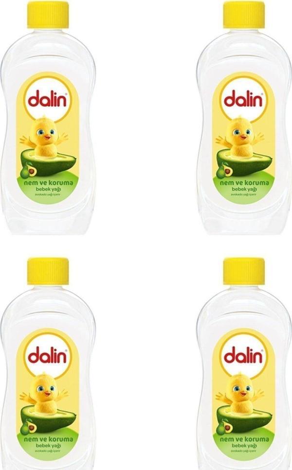 Dalin Nem Ve Koruma Bebek Yağı 300 Ml X4 Adet - Image 1