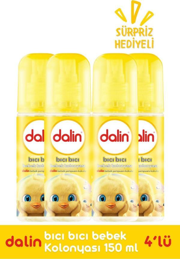 Dalin Bıcı Bıcı Bebek Kolonyası 150 Ml X 4 Adet - Image 1