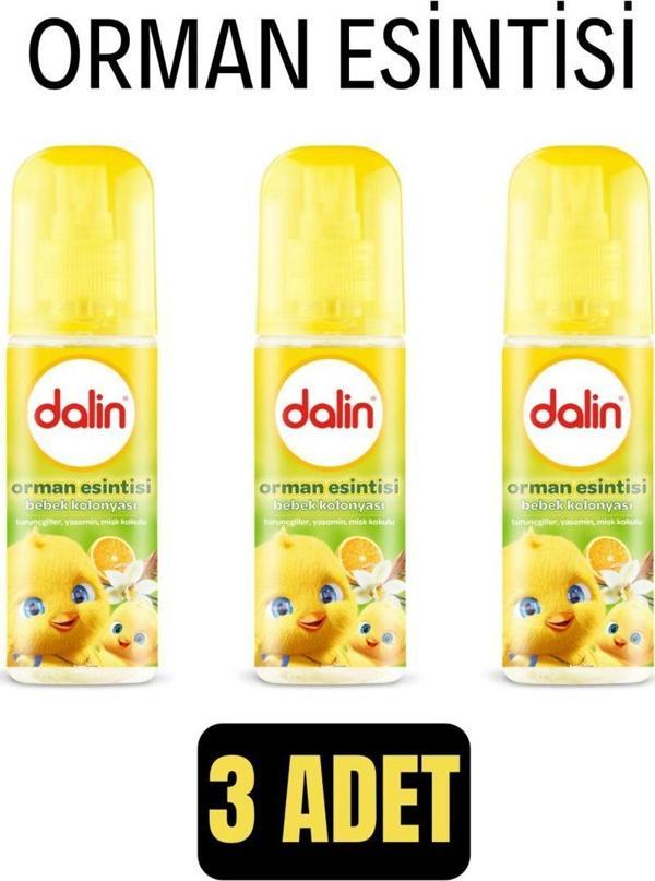 Dalin Orman Esintisi Bebek Ve Çocuk Kolonyası 150 Ml * 3 Adet - Image 1