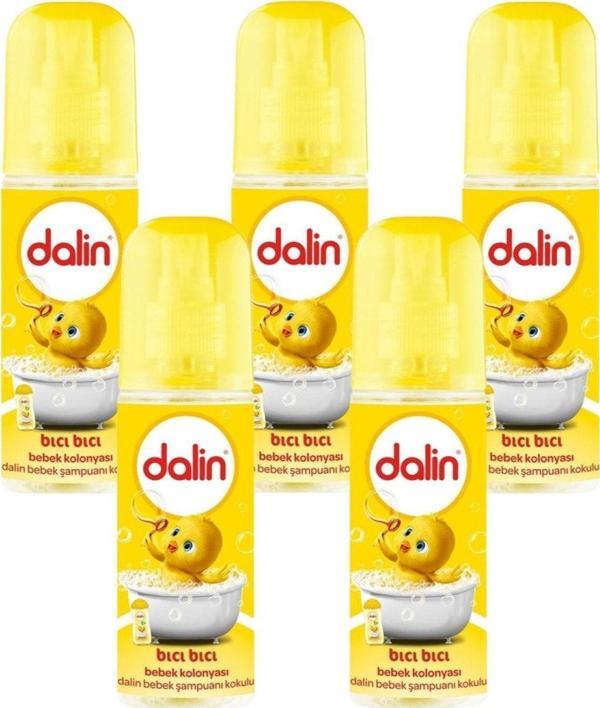 Dalin Bıcı Bıcı Bebek Şampuanı Kokulu Bebek Kolonyası 150 Ml (5 Adet) - Image 1