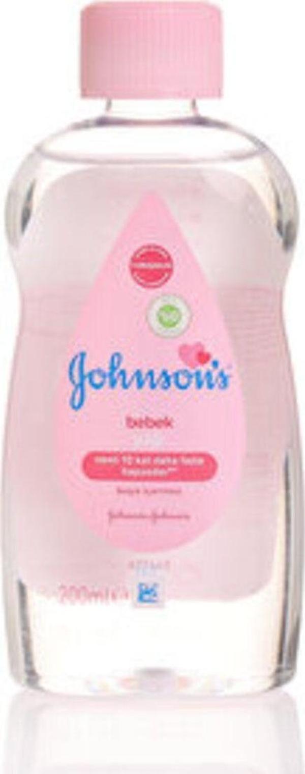 Johnson'S ( Yara Bandı Hediye ) Bebek Yağı 200 Ml ( 1 Adet ) - Image 1