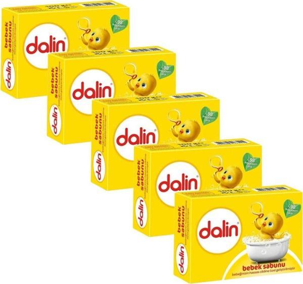 Dalin Bebek Sabunu 100Gr 5 Adet - Image 1