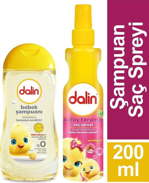 Dalin Klasik Şampuan 200 Ml Ve Kolay Tarama Spreyi 200 Ml - Image 1