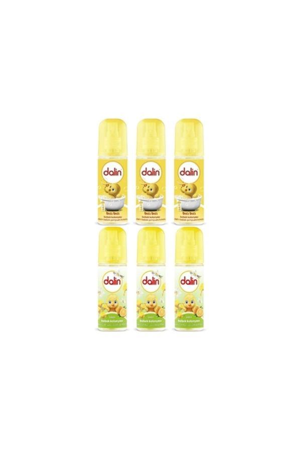 Dalin Bıcı Bıcı Kokusu Bebek Kolonyası 150 Ml 3 Adet + Orman Esintisi Bebek Kolonyası 150 Ml 3 Adet - Image 1