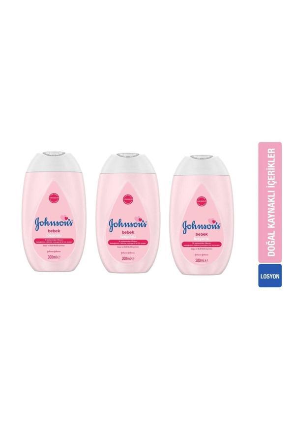 Johnson'S Baby Bebek Losyonu 300 Ml X 3 Adet - Image 1