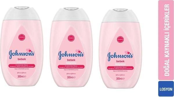 Johnson'S Baby Bebek Losyonu 300 Ml X 3 Adet - Image 1