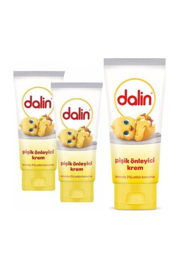 Dalin Pişik Kremi 100Ml Tüp Bebekler Için 3 Lü Set - Image 1