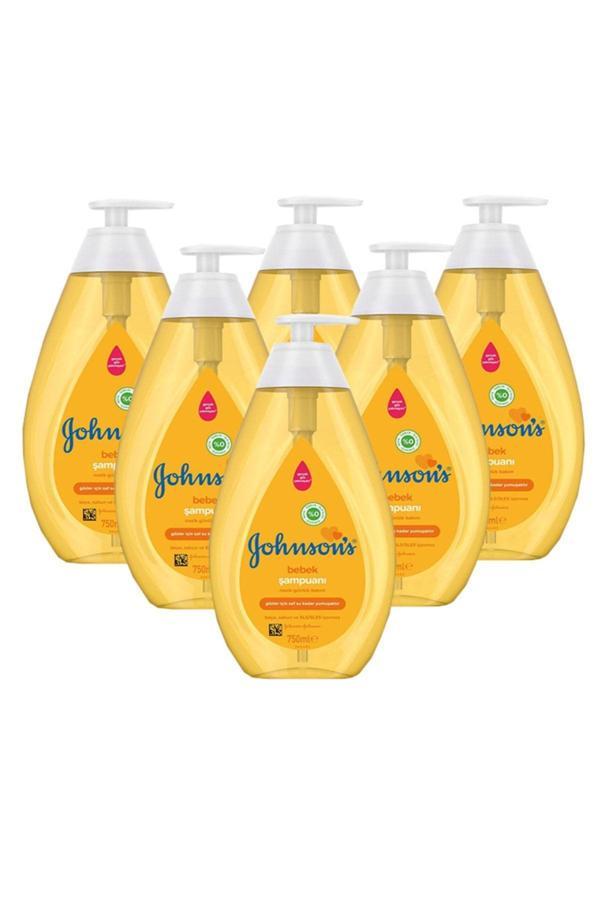 Johnson'S Baby Bebek Şampuanı 750 Ml 6 Lı Ekonomik Paket - Image 1