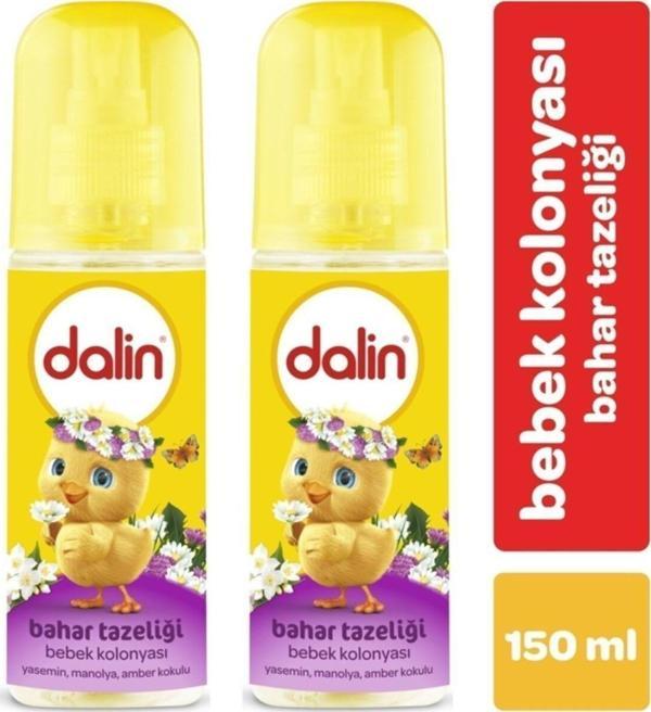 Dalin Bebe Kolonyası 150 Ml Bahar Tazeliği X2 Adet - Image 1