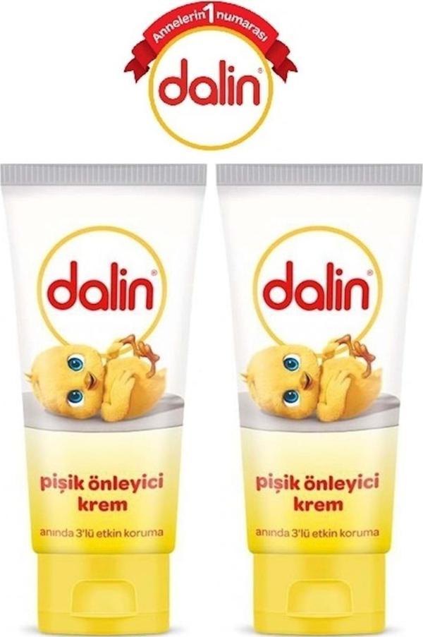 Dalin Pişik Kremi 100Ml Tüp Bebekler İçin 2 Li Set - Image 1