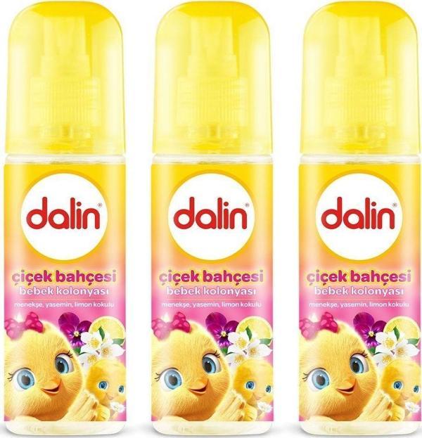 Dalin Bebe Kolonyası 150 Ml Çiçek Bahçesi X3 Adet - Image 1