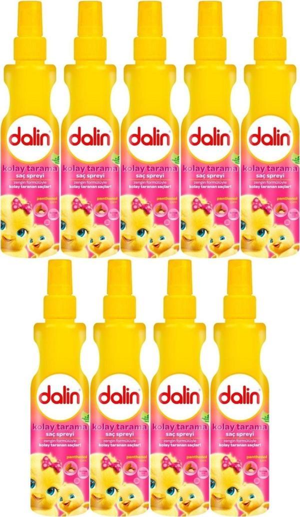 Dalin Kolay Saç Tarama Spreyi 200Ml Badem Özlü (9 Lu Set) - Image 1
