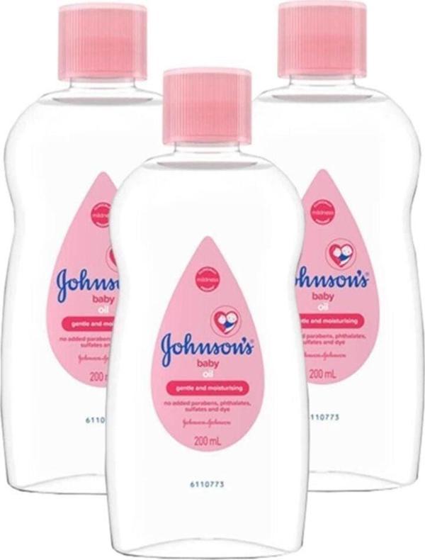 Johnson'S Baby Bebek Yağı 200 Ml X 3 Adet - Image 1