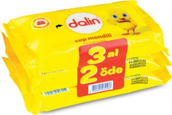 Dalin Cep Mendil 3'Lü Paket - Image 1