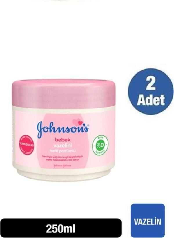 Johnson'S Baby Hafif Parfümlü Bebek Vazelini 250 Ml X 2 Adet - Image 1