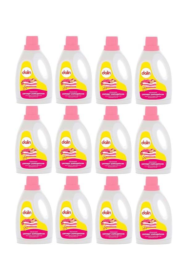 Dalin Çamaşır Yumuşatıcı 1,5 Lt Düş Bahçesi 12'Li Set Bebeklere Özel - Image 1