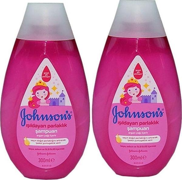 Johnson'S Baby Işıldayan Parlaklık Bebek Şampuanı 300 Ml X 2 Adet - Image 1