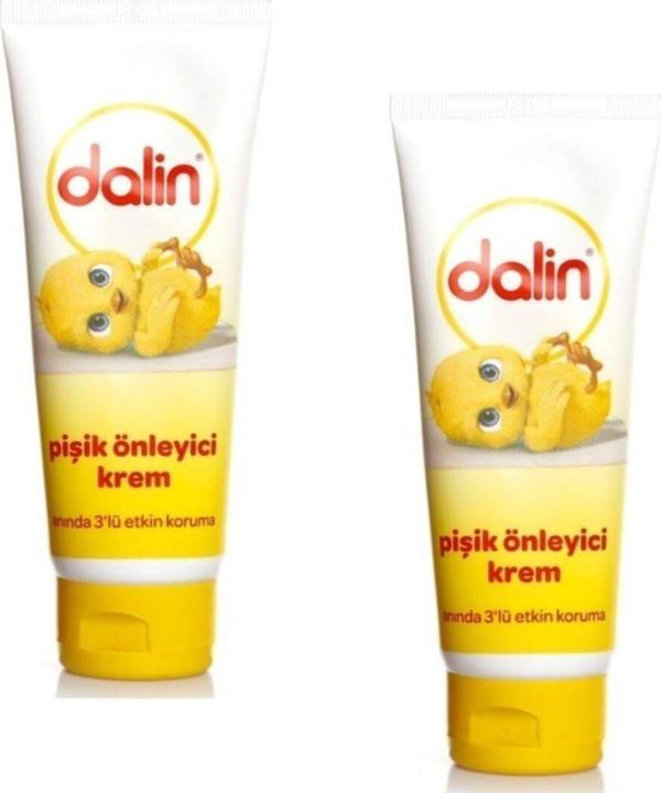 Dalin Pişik Kremi Hipoalerjenik Bebek Pişik Kremi 100 Ml X 2 Adet - Image 1