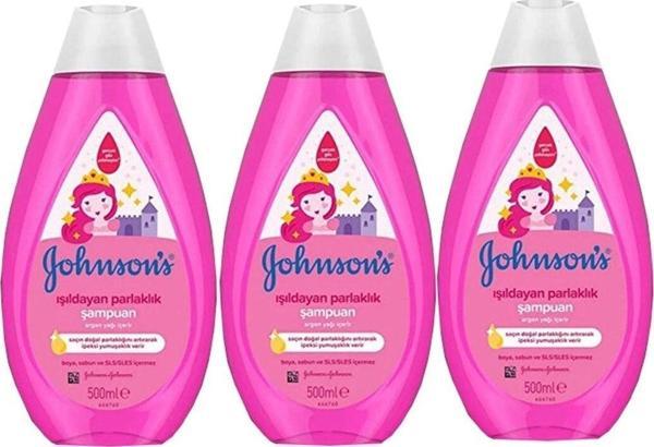 Johnson'S Baby Işıldayan Parlaklık Bebek Şampuanı 500 Ml X 3 Adet - Image 1