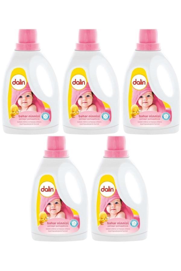 Dalin Çamaşır Yumuşatıcı 1.5Lt Bahar Ninnisi (5 Li Set) - Image 1