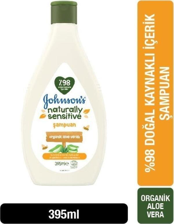 Johnson'S Baby Natural Organic Shampoo 395Ml Mehdem61 - Image 1