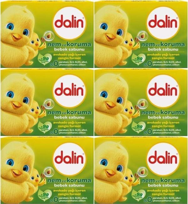 Dalin Bebek Sabunu 100Gr Avakadolu (6 Lı Set) - Image 1