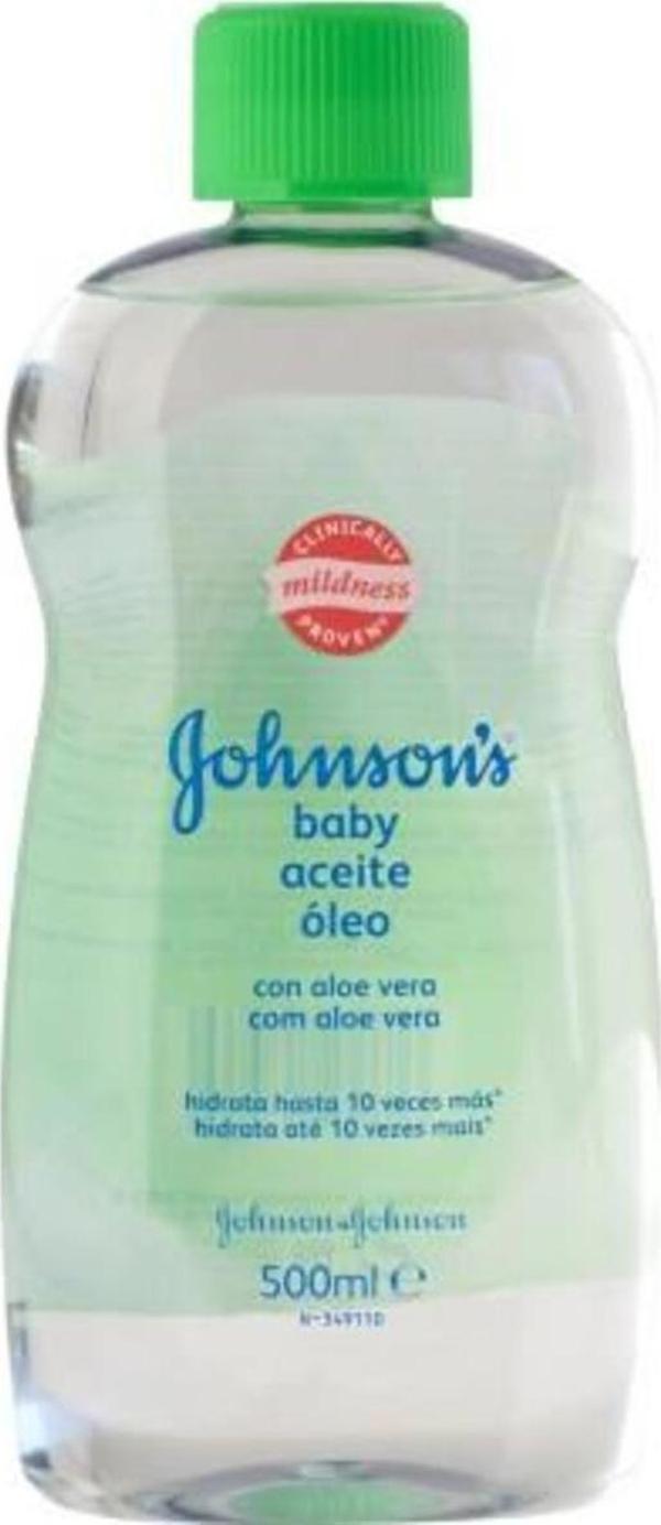 Johnson'S Baby Oil Aloe Vera 300 Ml Yeşil - Image 1