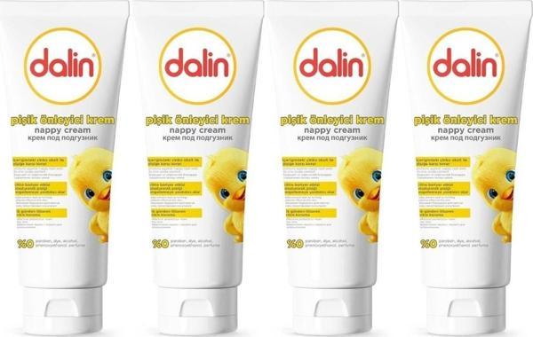 Dalin Pişik Öneliyici Krem/Pişik Kremi 100Ml (Bebekler İçin) (4 Lü Set) - Image 1
