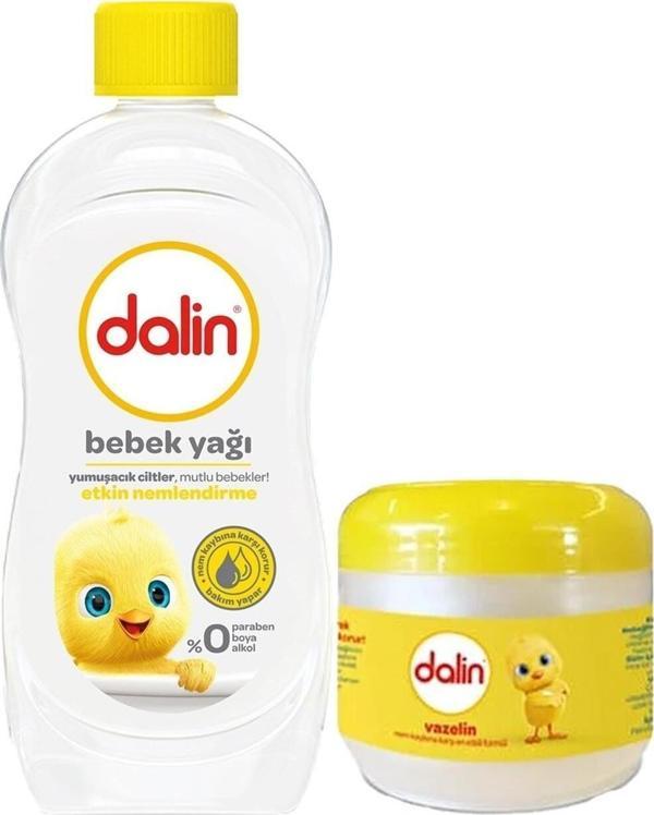 Dalin Bebe Yağı 500 Ml + Vazelin 100 Ml - Image 1