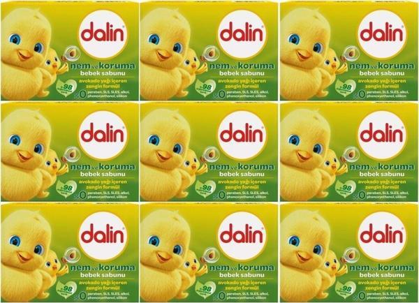 Dalin Bebek Sabunu 100Gr Avakadolu (9 Lu Set) - Image 1