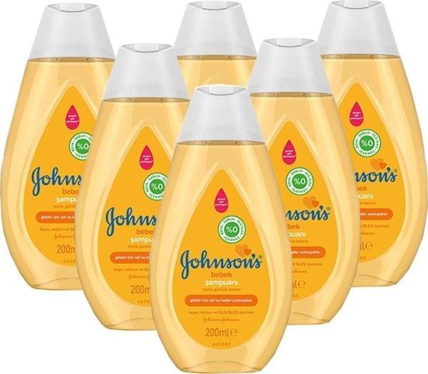 Johnson'S Baby Şampuan 200 Ml X 6 Adet - Image 1