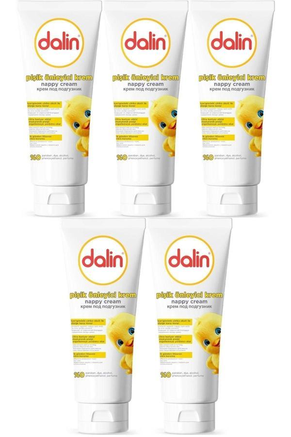 Dalin Pişik Öneliyici Krem/Pişik Kremi 100Ml (Bebekler İçin) (5 Li Set) - Image 1