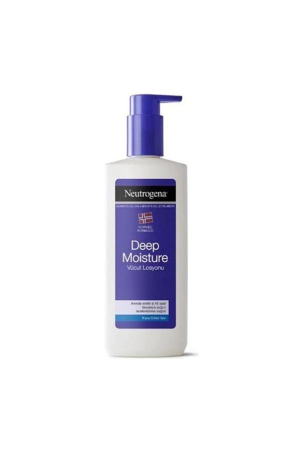 Neutrogena Deep Moisture Kuru Ciltler Için Parfümlü Vücut Losyonu 400 Ml - Image 1