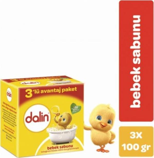 Dalin Bebek Sabunu 3'Lü Avantaj Paket - Image 1