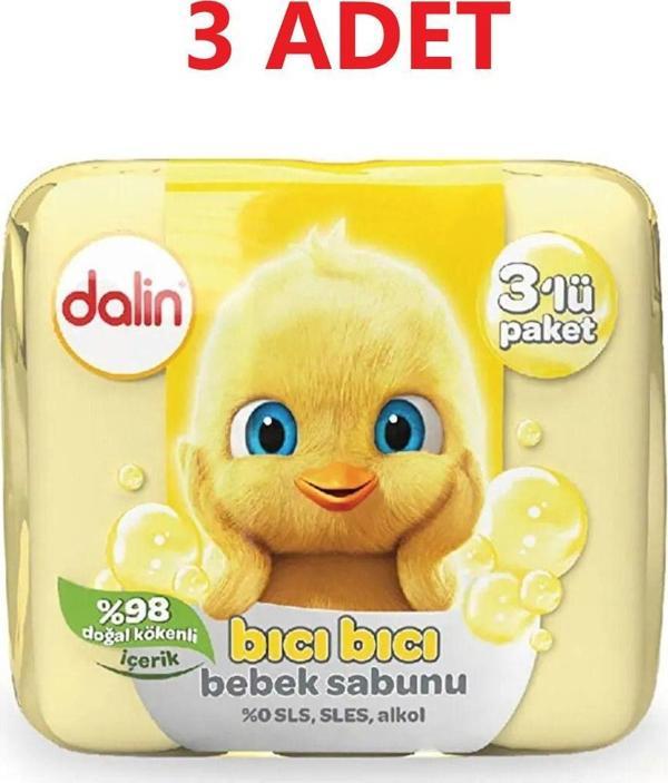 Dalin Bebek Sabunu 75 Gr (3Lü Avantaj Paketi) 3 Paket Bebek Sabunu - Image 1