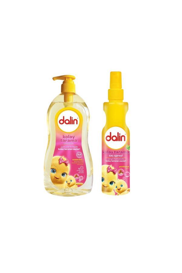 Dalin Kolay Tarama Şampuan 700 Ml - Badem Yağlı Kolay Tarama Spreyi 200 Ml - Image 1