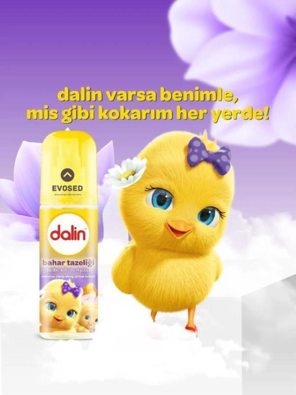 Dalin Kolonya 150 Ml. Bahar Tazeliği Sprey (12'Li) - Image 1