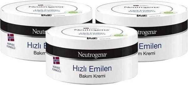 Neutrogena Hızlı Emilen El Ve Vücut Bakım Kremi 200 Ml X 3 Adet - Image 1