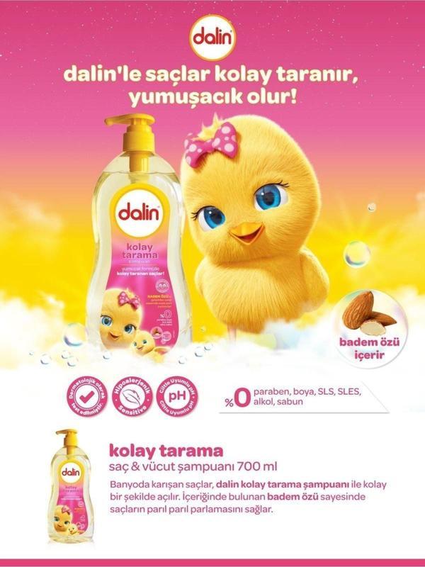 Dalin Saç Ve Vücut Şampuan 700 Ml - Image 1