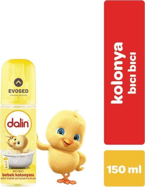 Dalin Kolonya 150 Ml. Bıcı Bıcı Kokusu Sprey (12'Li) - Image 1