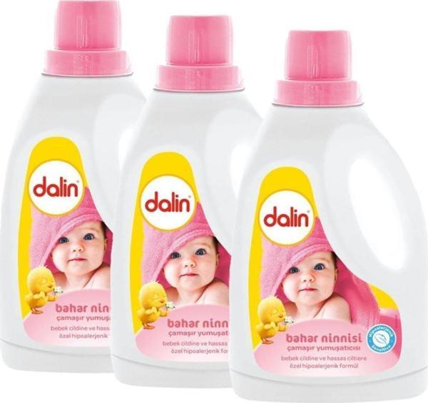 Dalin Sıvı Çamaşır Yumuşatıcısı Bahar Ninnisi 1500 Ml 3 Adet - Image 1